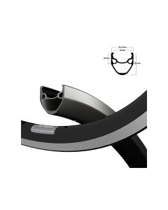 Ryde X-Plorer R 406-19 Fahrradfelge (32 Loch l schwarz)