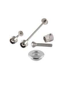 Pitlock Set 01/GA Schnellspanner (silber)