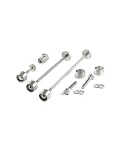 Pitlock Set 02/BR Schnellspanner (silber)