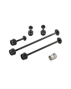 Pitlock Set 02/LH Schnellspanner (schwarz)