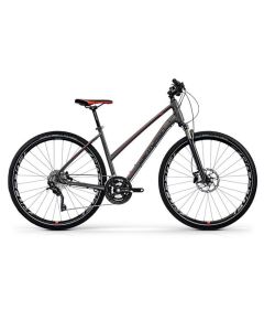 Centurion Cross Line Pro 2000 Tour Trekking Fahrrad (28" | silber / rot / schwarz)