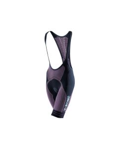 X-Bionic The Trick Kurze Trägerhose Damen (lila / schwarz)