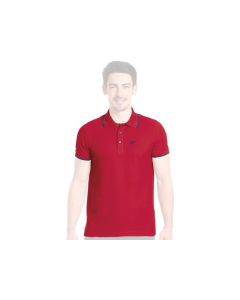 Maier Sports Comfort Poloshirt Herren (salsa)
