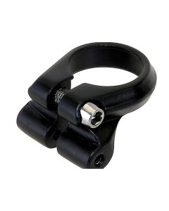 Messingschlager Sattelstützenklemme mit Gepäckträgerbefestigung (31,8mm)