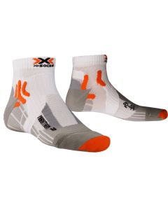 X-Socks Marathon Radsocken (weiß)