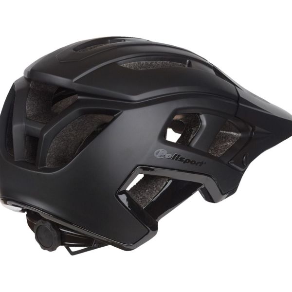 Polisport Mountain Pro Fahrradhelm (schwarz)-L