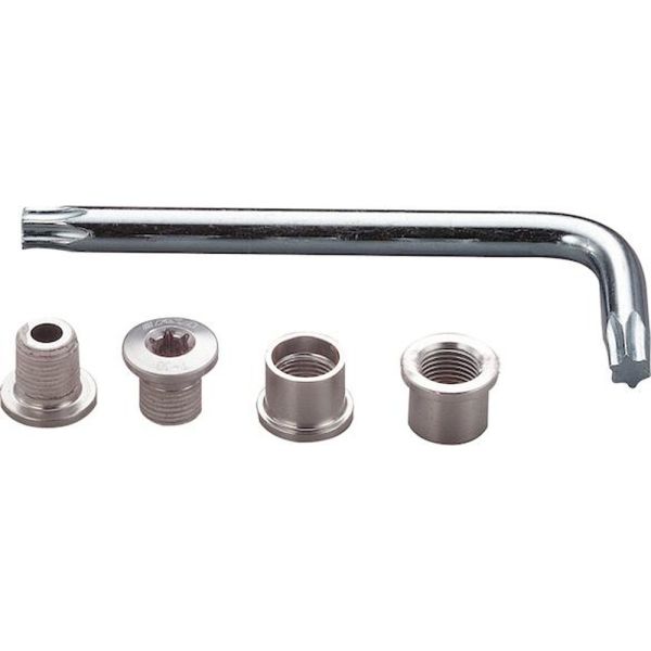 FSA Chainring Bolts for 4-Arm (12-piece | silver)