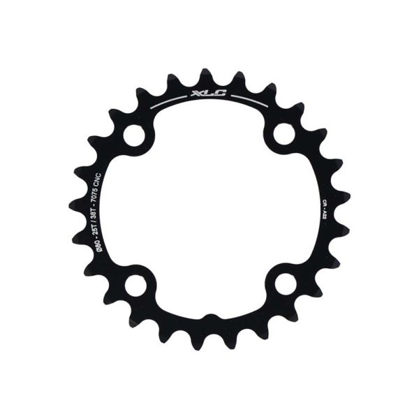XLC CR-A22 Kettenblatt (Sram 2x10 | Ã˜80mm | 25 ZÃ¤hne)