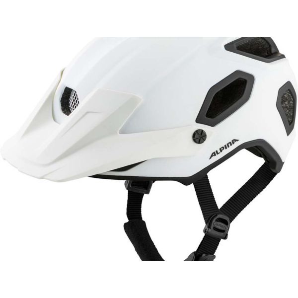 Alpina Comox Fahrradhelm (mattweiÃŸ)