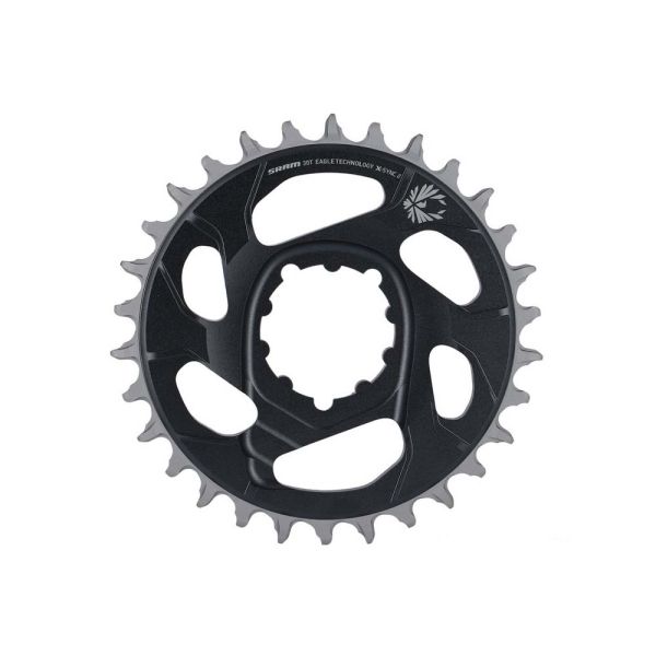 Sram X-Sync 2 Eagle DM Kettenblatt (30 ZÃ¤hne | grau | alu | 4mm Offset)