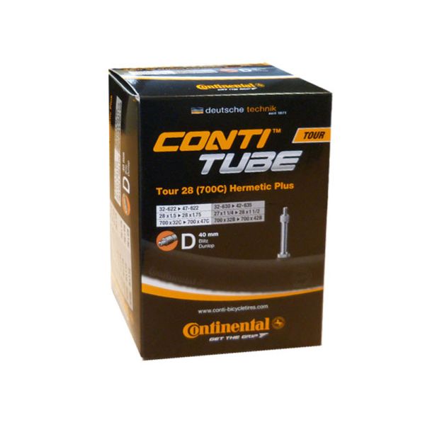 Continental Tour 28 Hermetic Fahrradschlauch (32-47 / 609-642 D)