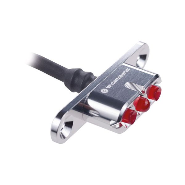 Supernova E3 2 RÃ¼cklicht (silber)