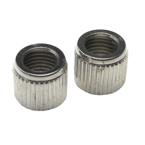 Alligator Ãœberwurfmutter fÃ¼r Auto-Ventil (2 StÃ¼ck)