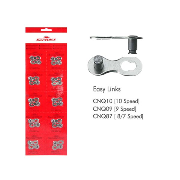 SunRace CNQ87-HW Kettenschloss (6/7/8-fach | silber)