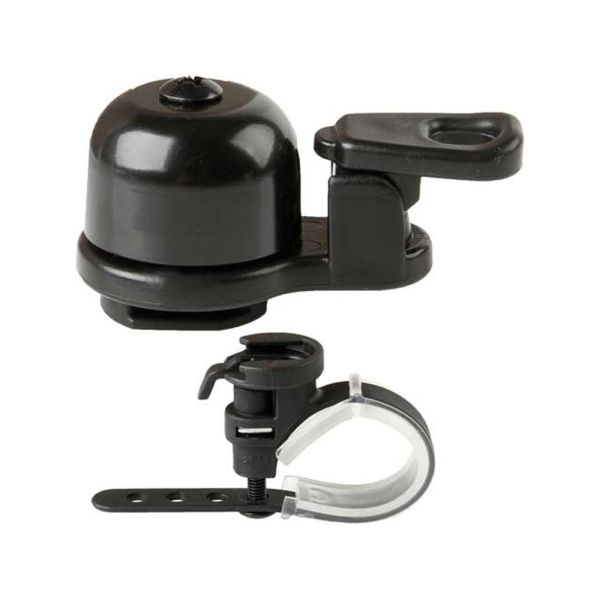 Messingschlager Bella Super Mini Fahrradklingel (schwarz)