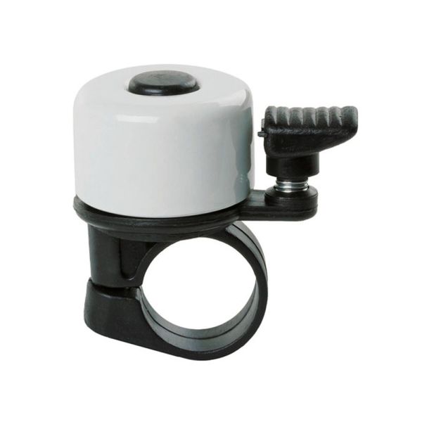 Messingschlager Mini Fahrradklingel (weiÃŸ)