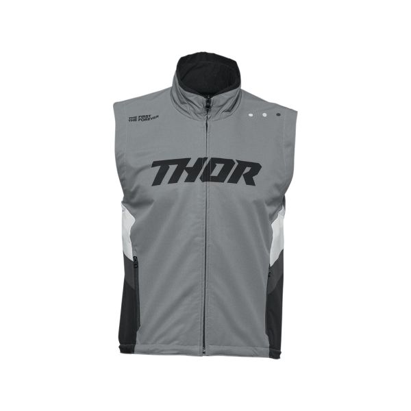 Thor Warmup Fahrradweste Herren (grau)-3XL