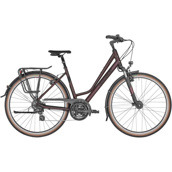 Bergamont Horizon 3 Amsterdam Trekking Fahrrad (28" | auberginenrot)-56 cm