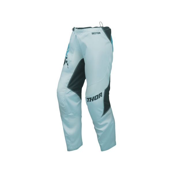 Thor Sector Split Cross Fahrradhose Damen (schwarz / blau)-46