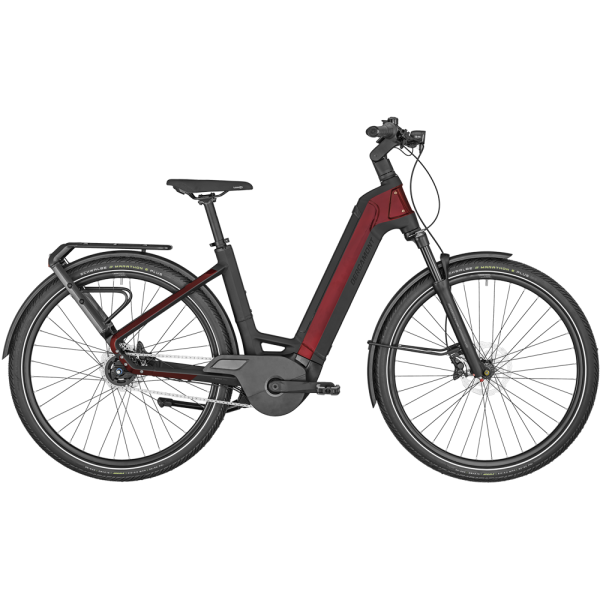 Bergamont E-Ville Expert City E-Bike (28" | 625Wh | spiegelrot)-58 cm
