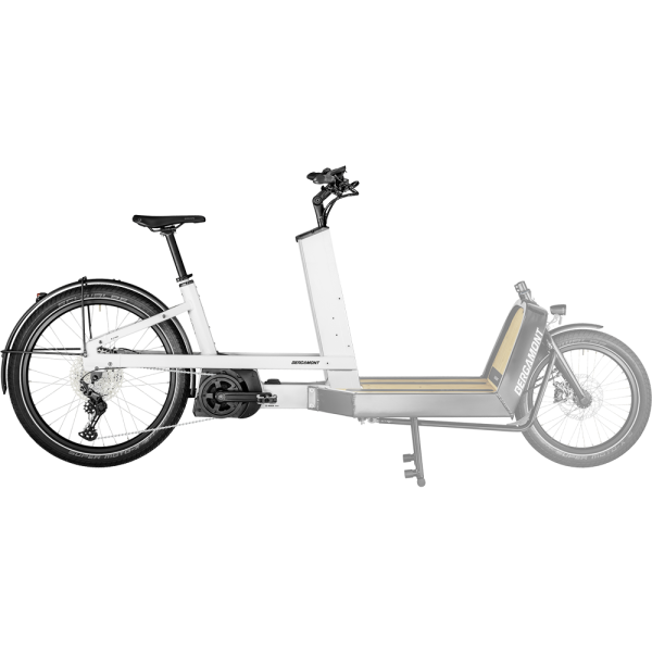 Bergamont E-Cargoville LJ Edition E-Lastenfahrrad (26" | 500Wh | glanzweiÃŸ)-50 cm