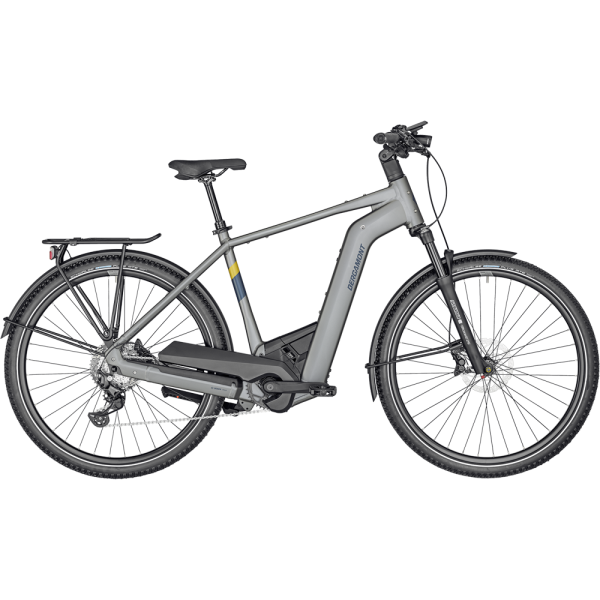 Bergamont E-Horizon Premium SUV High Trekking E-Bike (28" | 750Wh | chromsilber )-64 cm