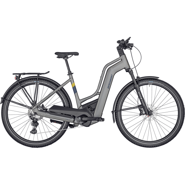 Bergamont E-Horizon Premium SUV Amsterdam Trekking E-Bike (28" | 750Wh | chromsilber )-60 cm
