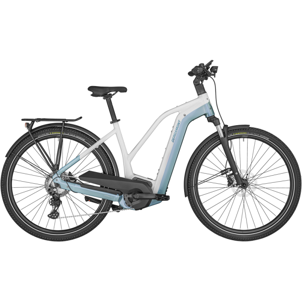 Bergamont E-Horizon Edition LTD Low Trekking E-Bike (28" | 750Wh | glanzweiÃŸ / blau)-60 cm