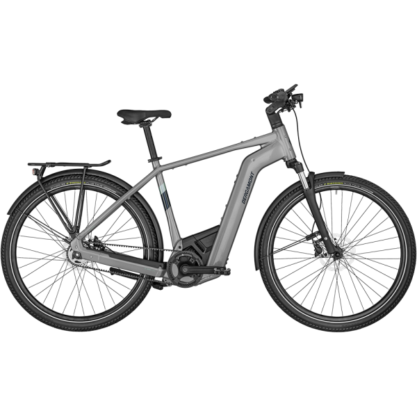 Bergamont E-Horizon Elite 7 Belt High Trekking E-Bike (28" | 750Wh | mÃ¶rtelgrau)-64 cm