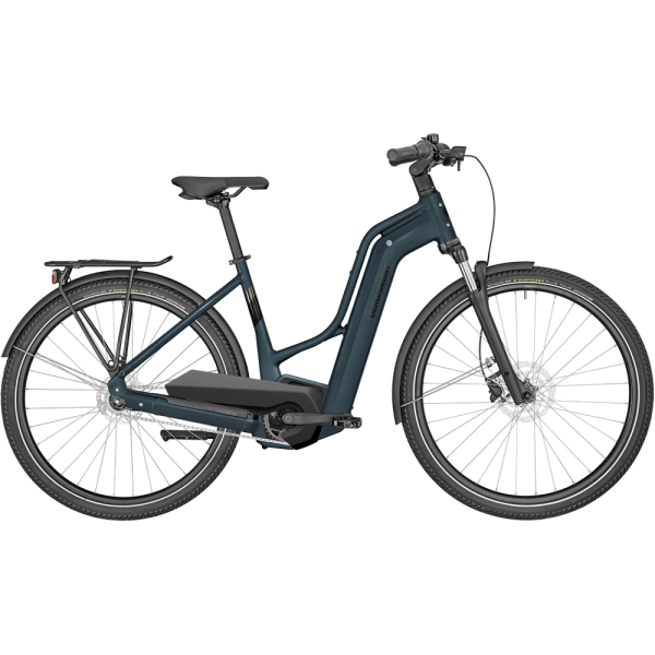 Bergamont E-Horizon N5e FH Amsterdam Trekking E-Bike (28" | 500Wh | petrolblau)-60 cm