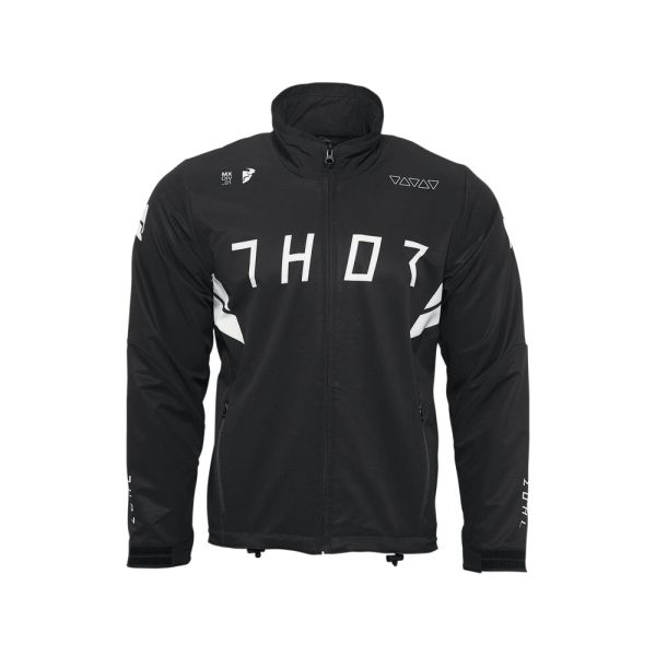 Thor Warmup Fahrradjacke Herren (schwarz)-3XL