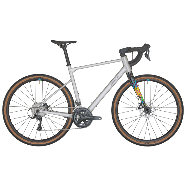 Bergamont Grandurance 4 Rennrad (28" | matt titanium silver)-58 cm