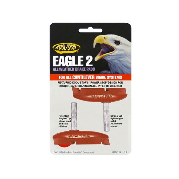 Kool-Stop Canti Eagle2 Bremsschuh (C2 salmon | orange)