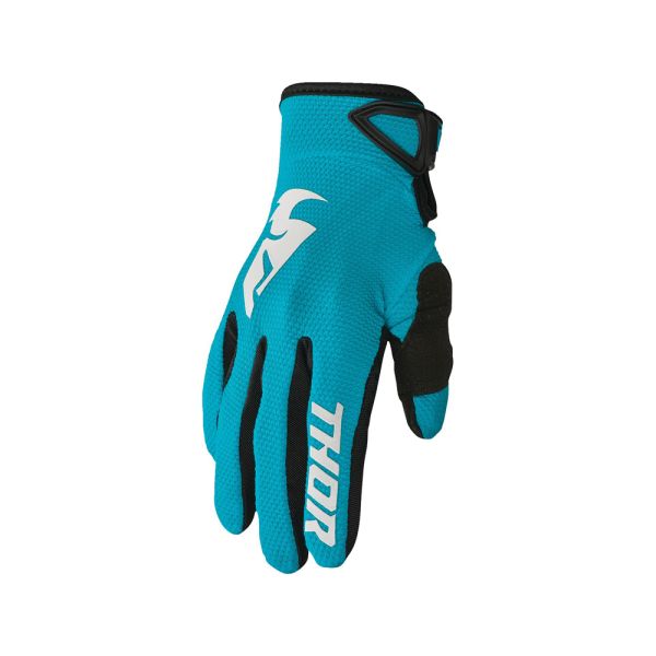 Thor Sector Fahrradhandschuhe Damen (blau)-XL