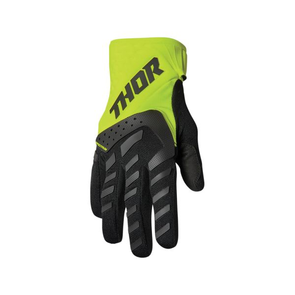 Thor Spectrum Fahrradhandschuhe Jugendliche (schwarz / gelb)-L