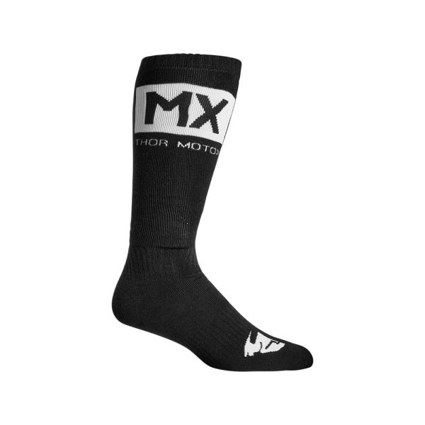 Thor MX Solid Fahrradsocken (schwarz)-44-48