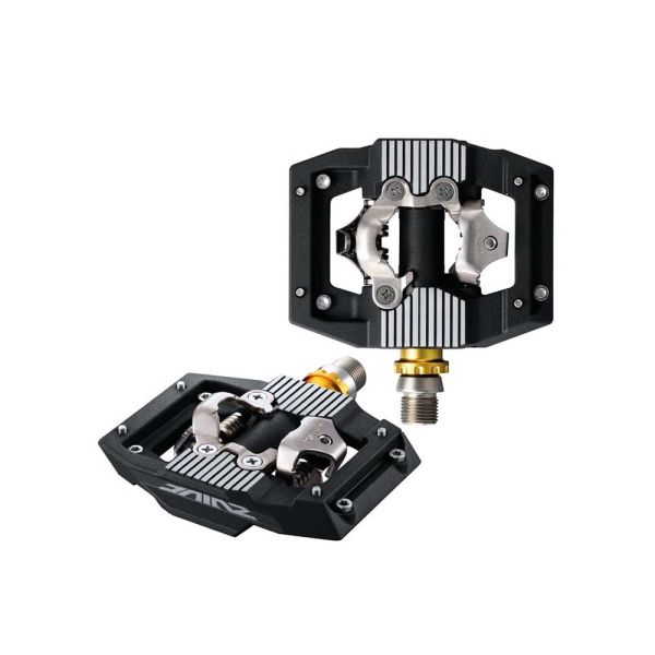 Shimano PDM821 SPD Fahrradpedale (schwarz | 9/16" zweiseitig | ohne Reflektor)