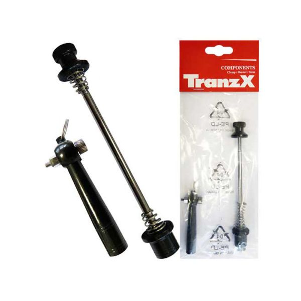 Messingschlager Achse fÃ¼r Vorderrad (schwarz)