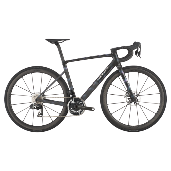 Scott Addict RC Ultimate Rennrad (28" | sunbeam black | NL)-54 cm