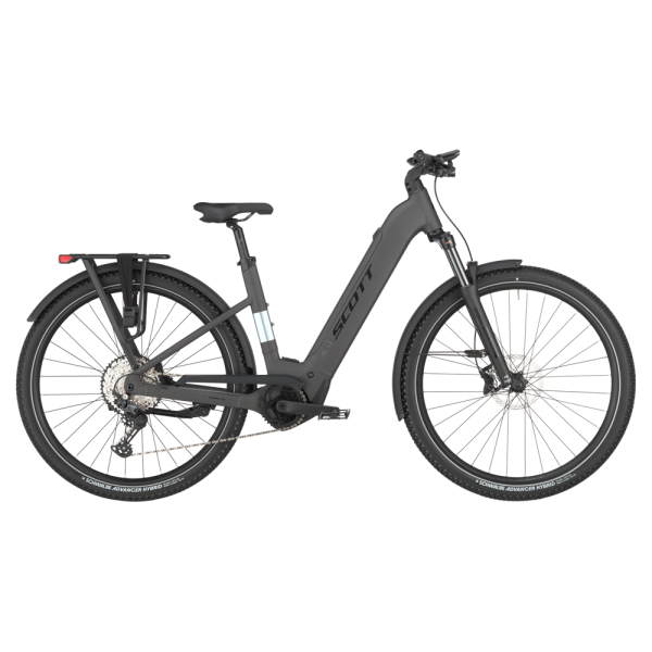 Scott Axis 20 Wave MTB E-Bike (28" | 600Wh | midnight grey)-56 cm