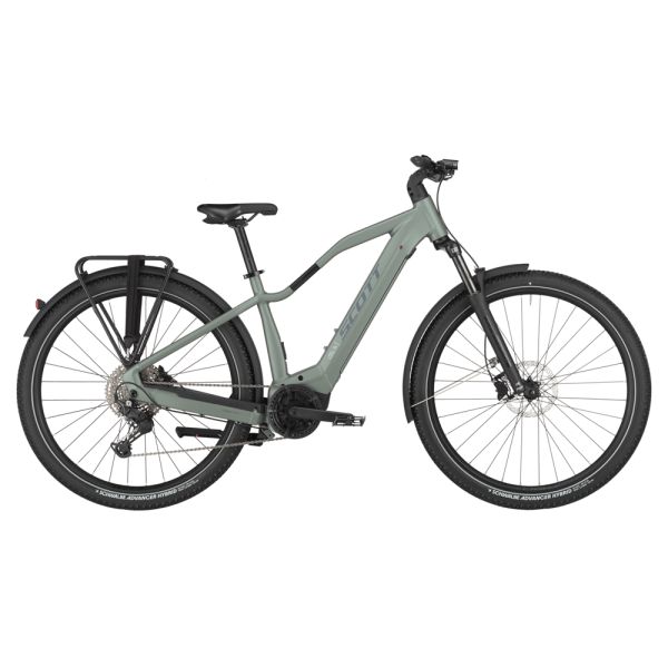 Scott Axis 40 MTB E-Bike (28" | 625Wh | highland green)-49 cm