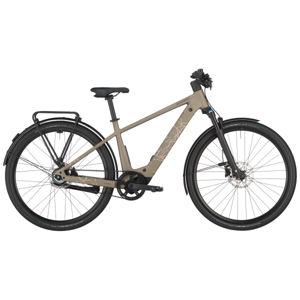 Bergamont Helix 10 Belt City E-Bike (28" | 400Wh | warm silver)-54 cm