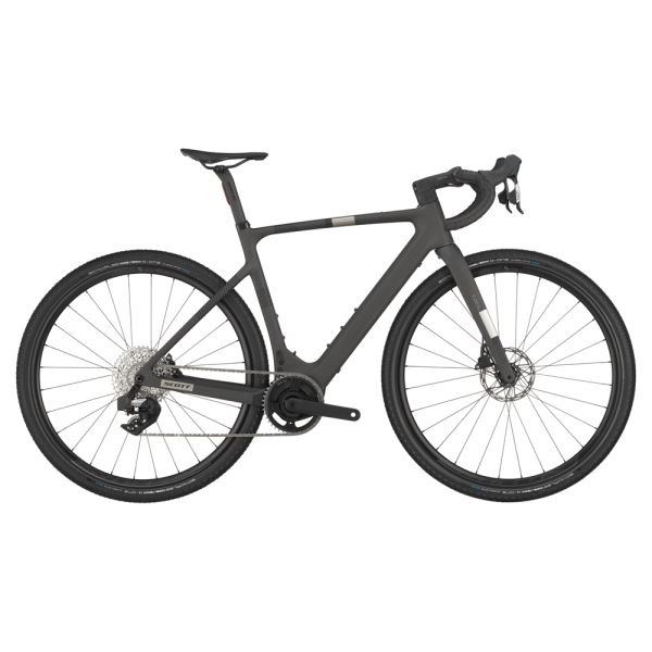 Scott Solace Gravel 30 Rennrad E-Bike (28" | 360Wh | carbon black)-58 cm