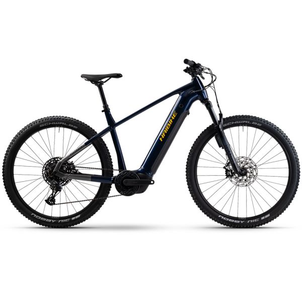 Haibike AllTrack 11 ABS MTB E-Bike (29" | 800Wh | blau / titan / gelb)-55cm