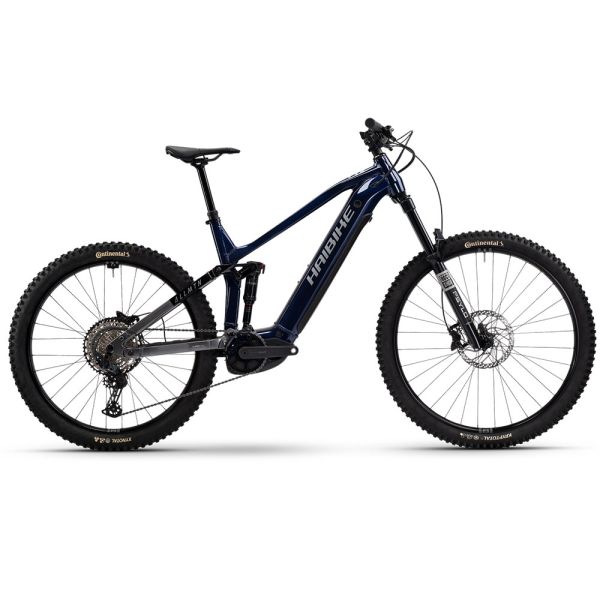 Haibike AllMtn 6 Fully MTB E-Bike (29" | 800Wh | ozeanschwarz / grau)-49cm