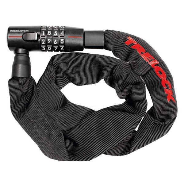 Trelock BC 280 CODE Kettenschloss (85cm | Ã˜5mm | ohne Halter)