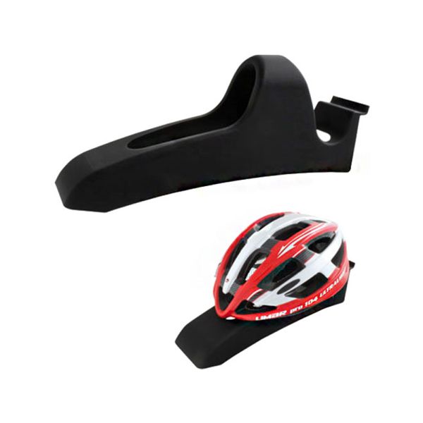 Messingschlager Helmhalter (schwarz)