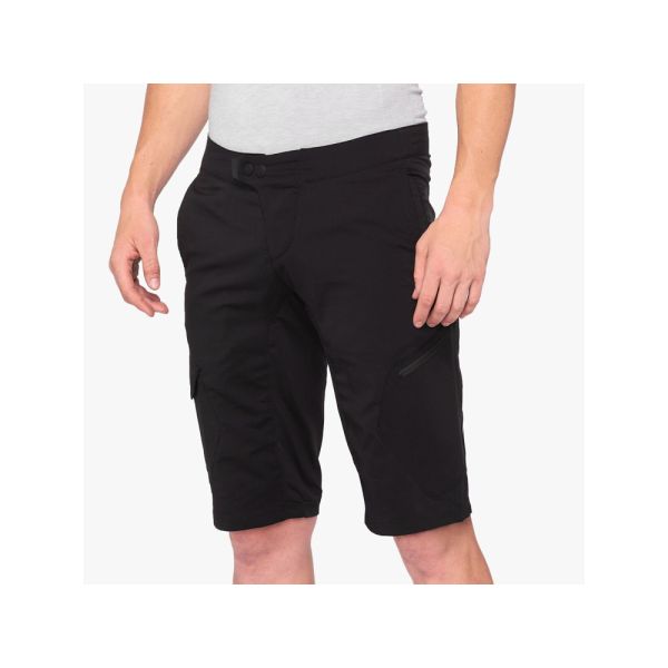 100% MTB Ridecamp Fahrradshorts Herren (schwarz)-XL
