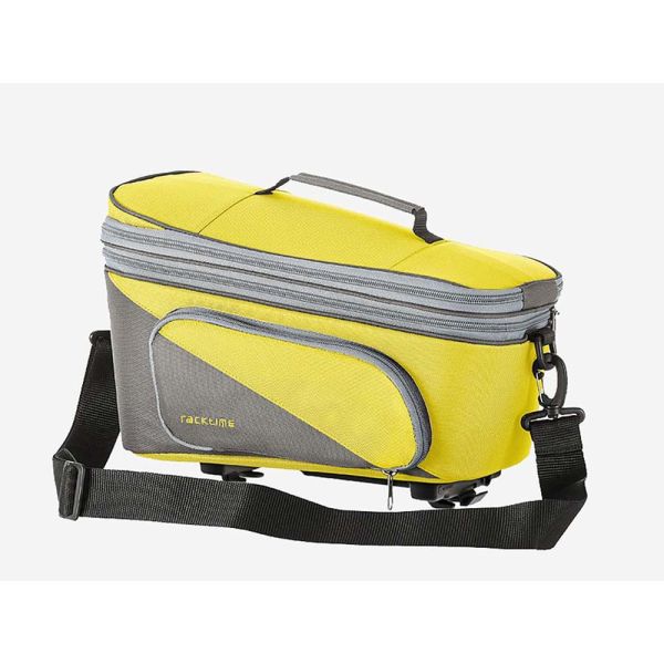 Racktime Tasche Talis Plus 2.0 Fahrradtasche (7 Liter | grÃ¼n / grau | inkl. Snapit 2.0 Adapter)