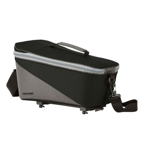Racktime Tasche Talis 2.0 Fahrradtasche (8 Liter | schwarz / grau | inkl. Snapit 2.0 Adapter)